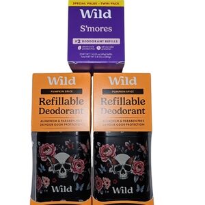 Wild Refillable Deodorant Set